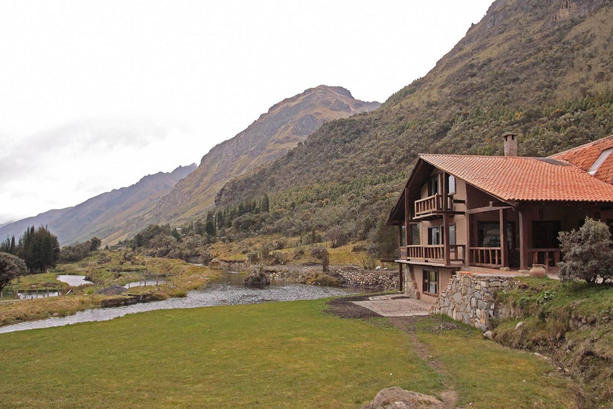 Hacienda Hosteria Dos Chorreras กูเอ็งกา ภายนอก รูปภาพ