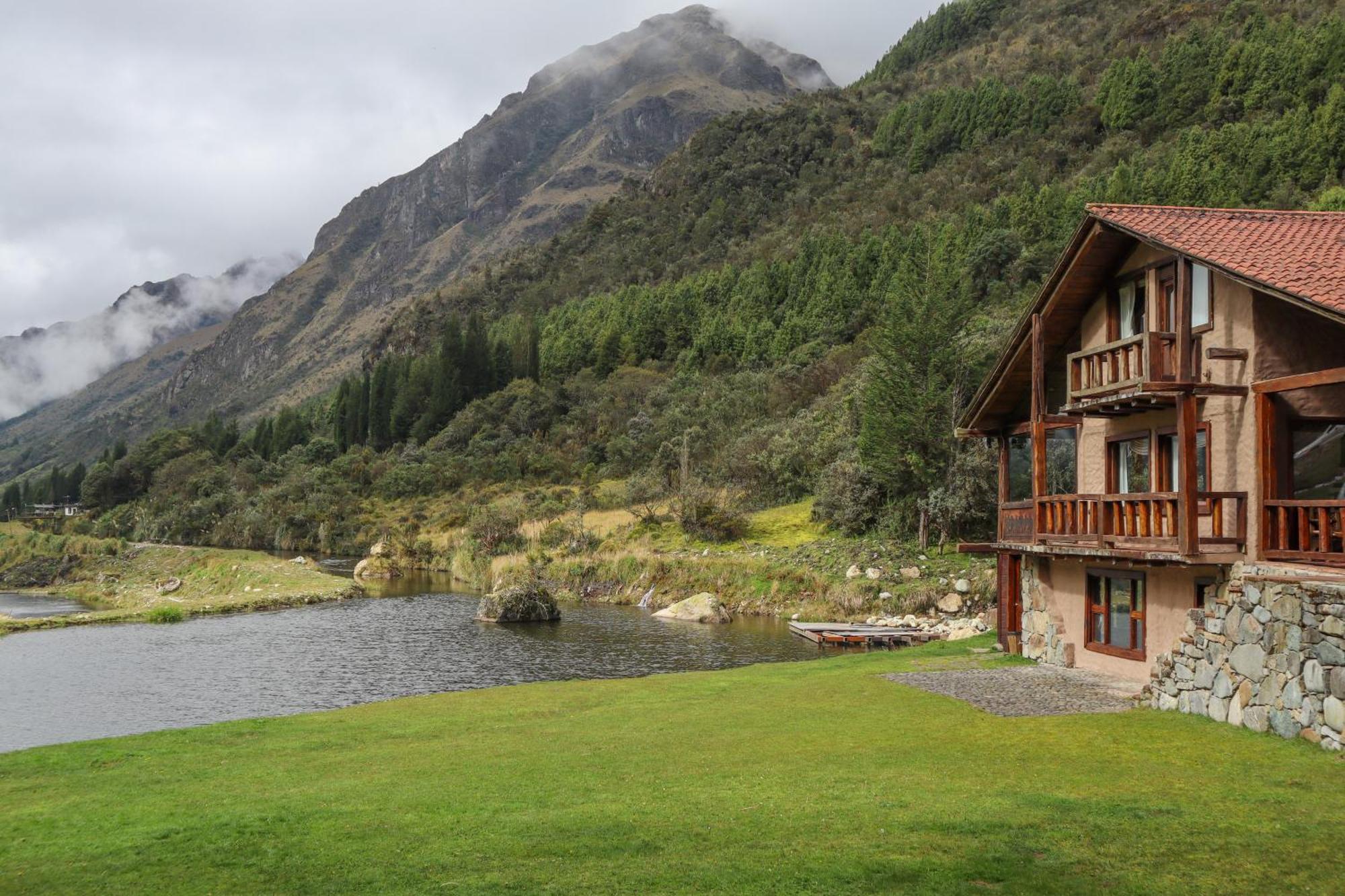 Hacienda Hosteria Dos Chorreras กูเอ็งกา ภายนอก รูปภาพ